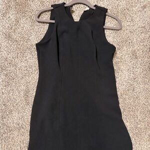 Elegant Black Sleeveless Dress